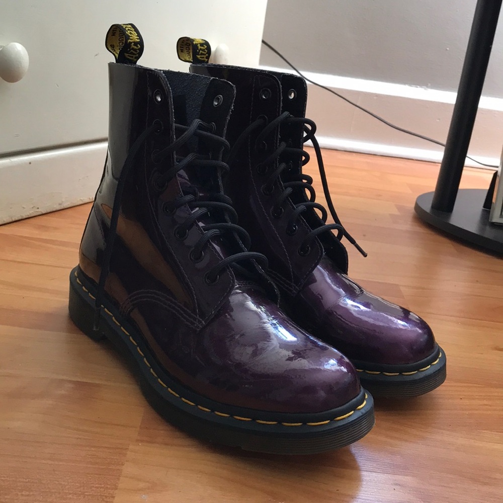 Purple Dr. Martens
